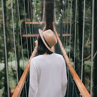 Woman on Bridge