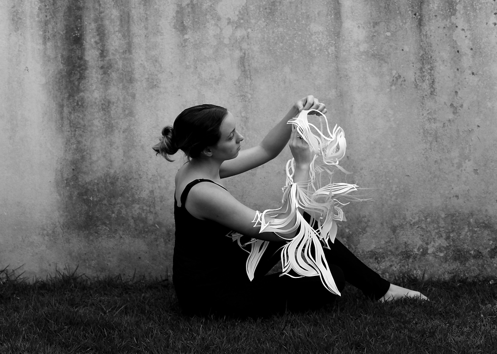 Série “Pupas sensoriais”, 2021 Foto-registro de ação