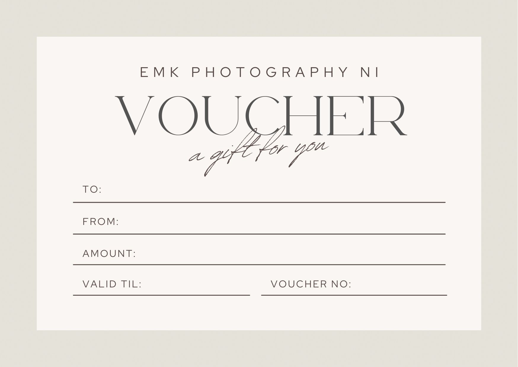 £100 Gift Voucher