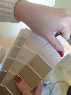 בחירת צבע קירות