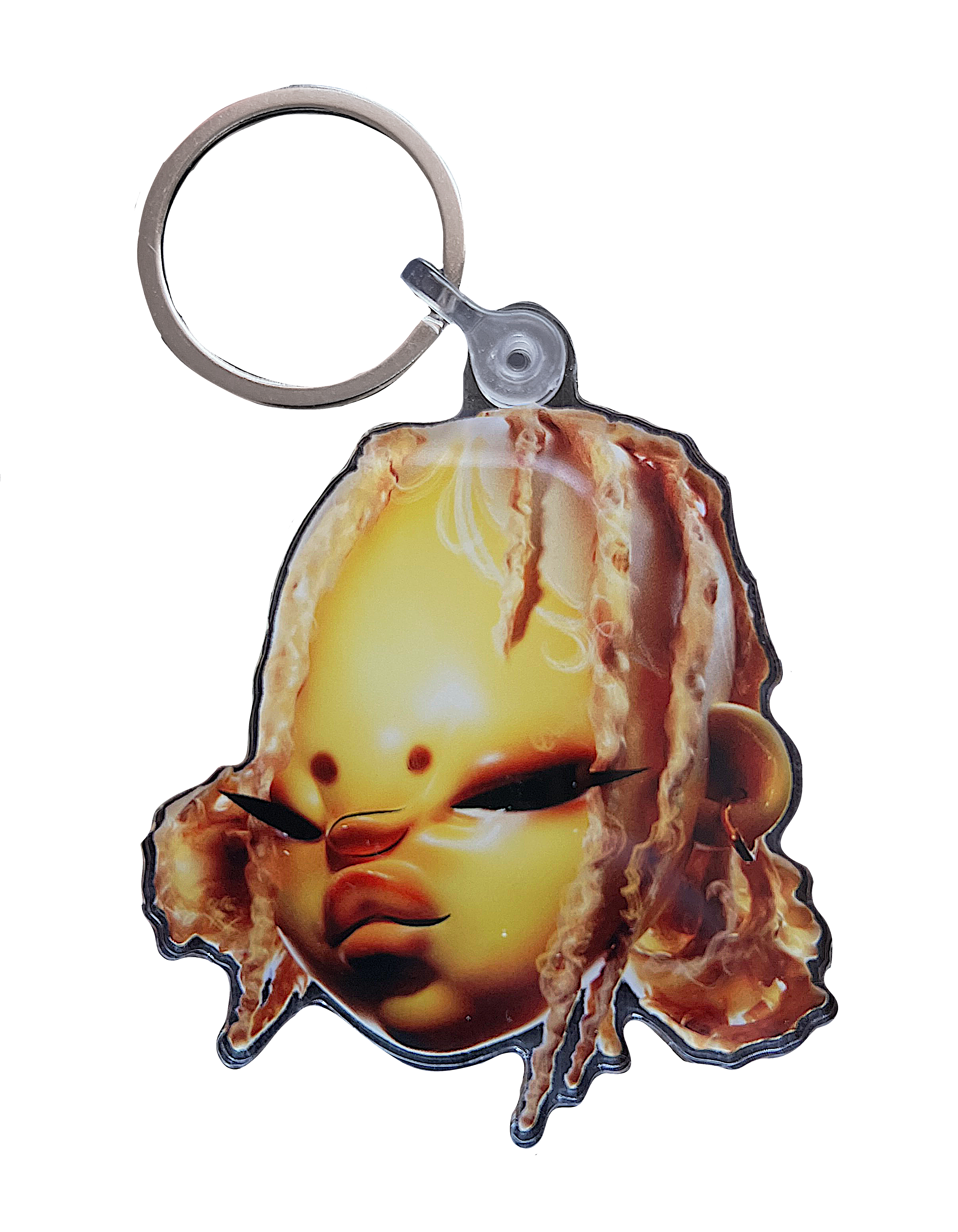 YELLOW PRIDE KEYCHAIN