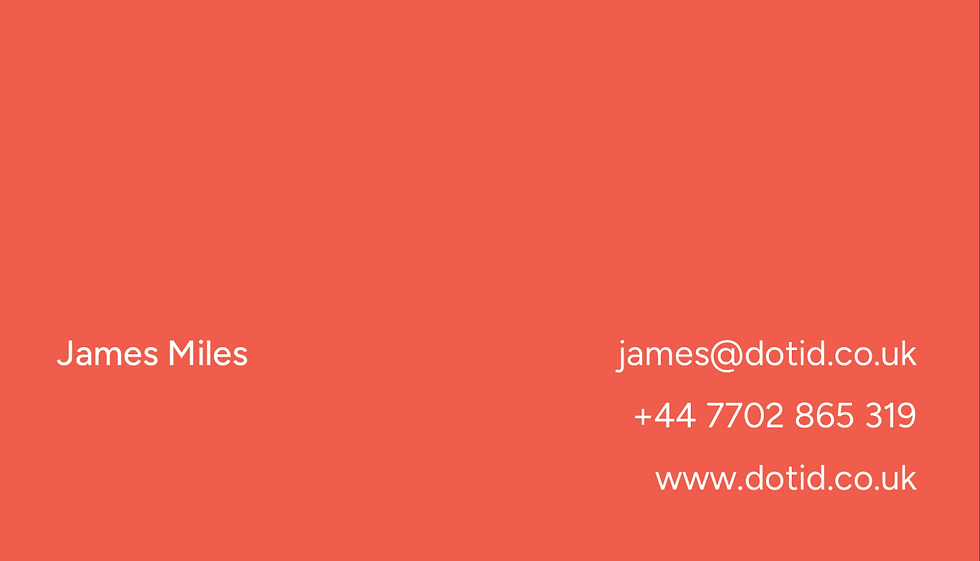 Dot ID Business Cards