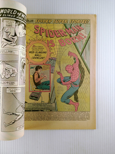Spider Super Stories #1 (1974) – First Issue! Electric Company