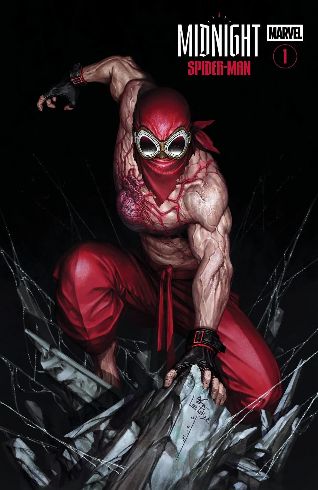 MIDNIGHT SPIDER-MAN #1 INHYUK LEE NYCC 2026 EXCL TRADE VARIANT LTD 800 PRESALE