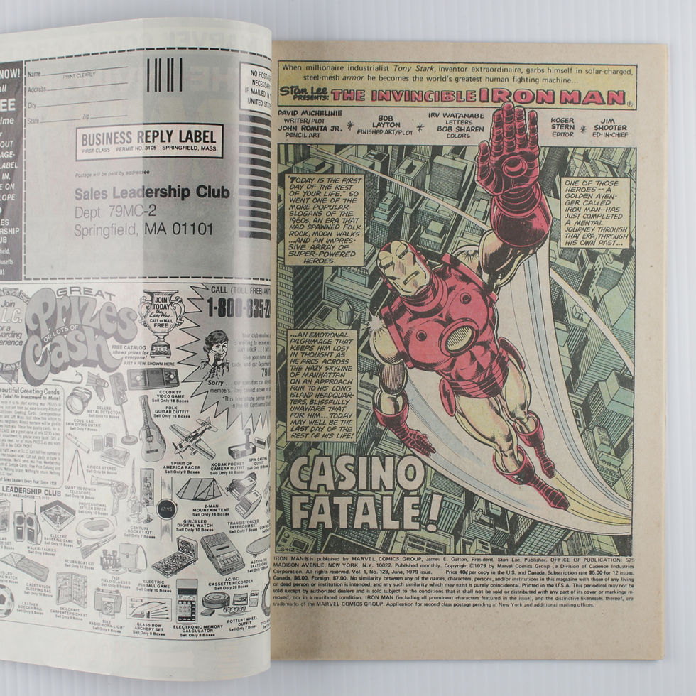 Thumbnail: Iron Man #123 - Demon in a Bottle, Part 4 - Newsstand - Mid Grade