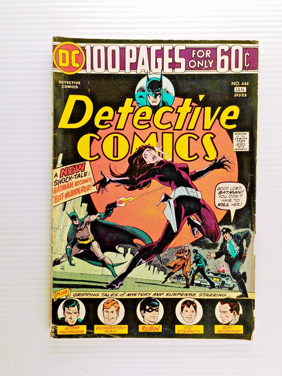 Detective Comics: Batman #444 VG/FN Kid Eternity, Star Hawkins DC Comics