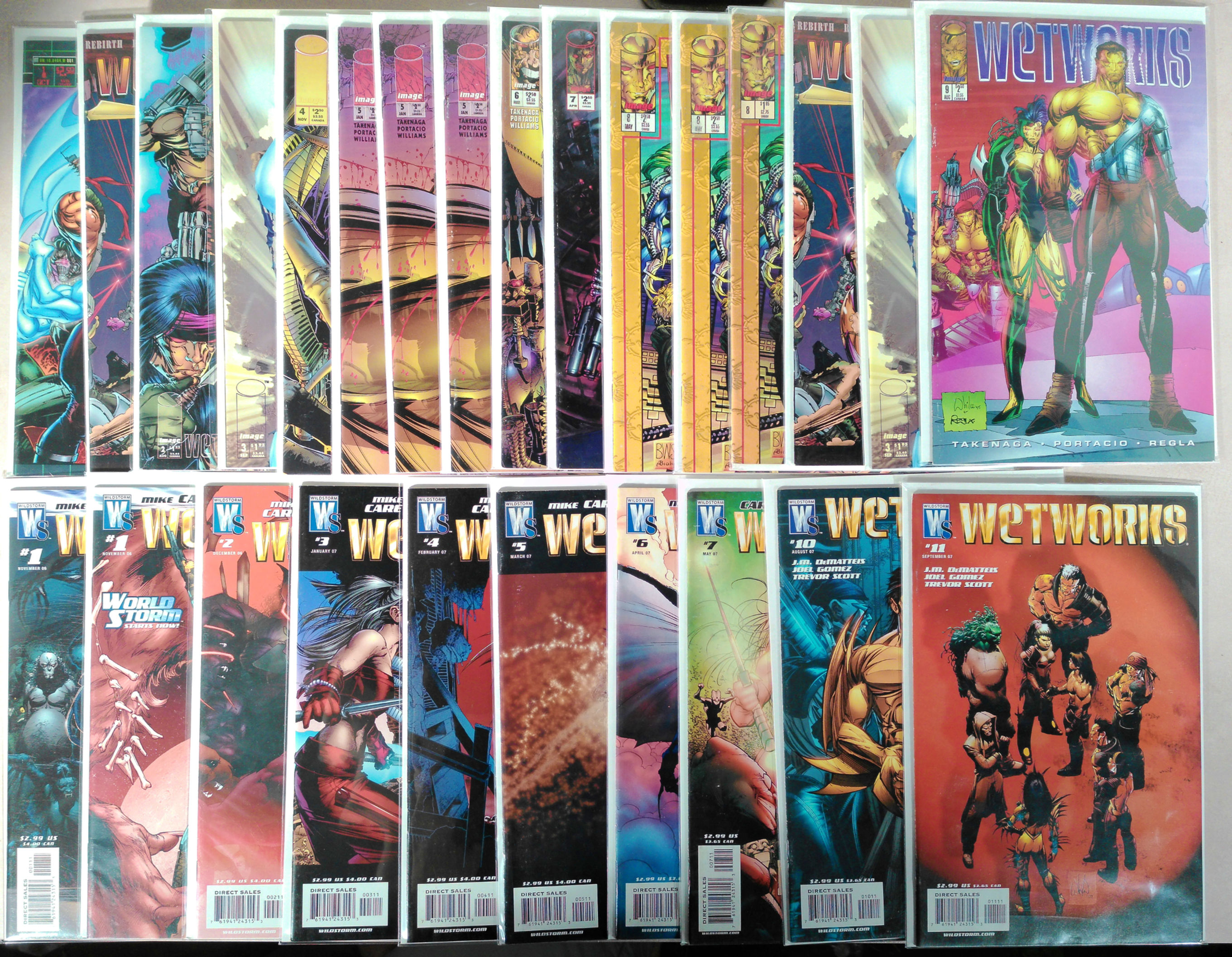 Wetworks V.1 & V.2 lot (26 books!)