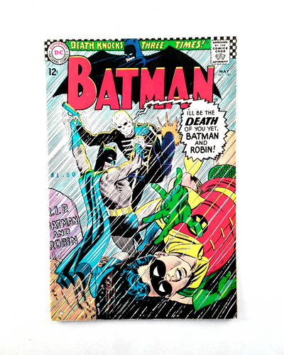Batman #180 DC Comics 1966 1st appearance of lord Death Man | Big