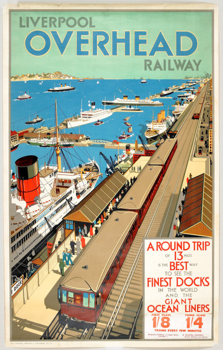 Liverpool Overhead Railway (Poster)