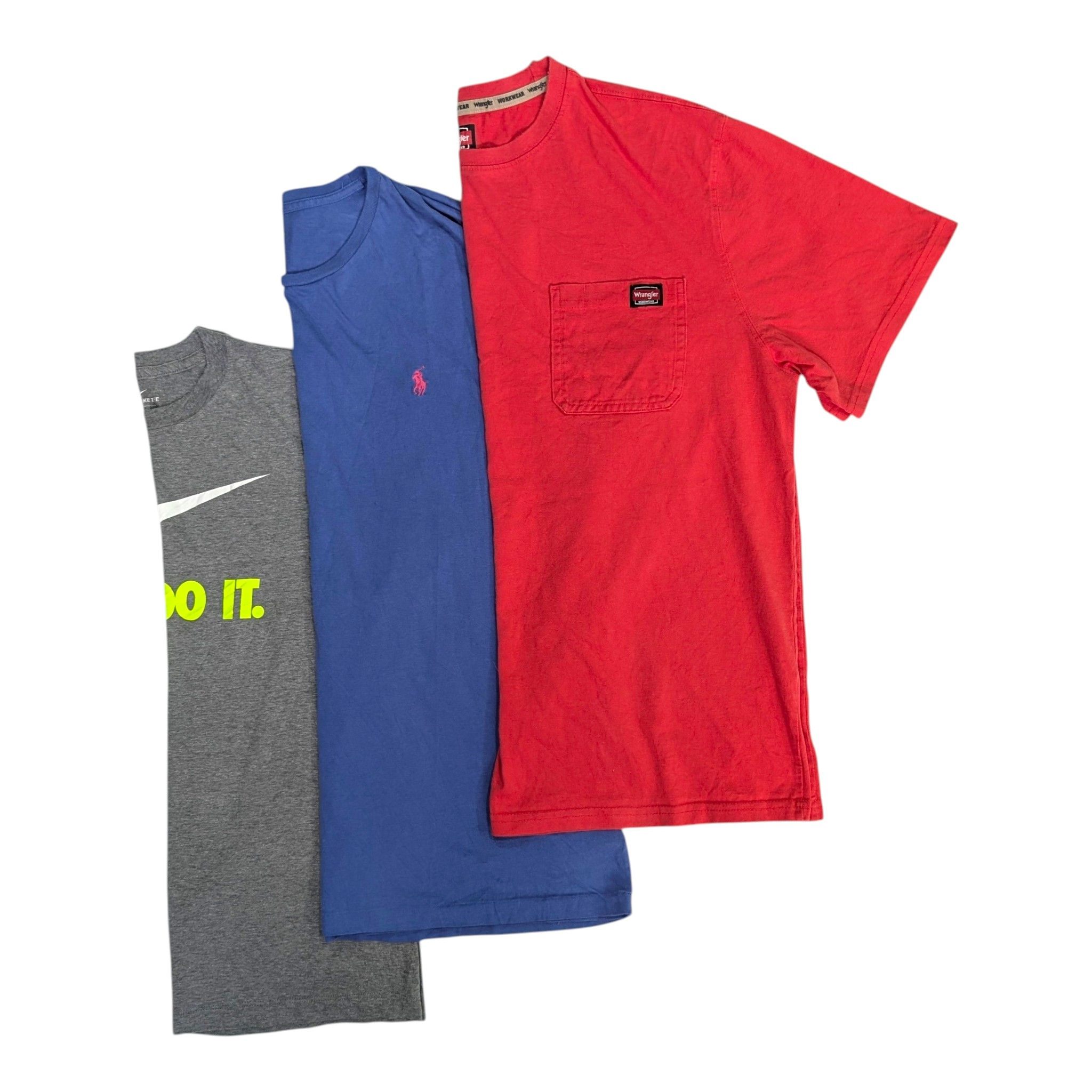 Mixed Branded T-Shirts Bundle 20 PCS | Nike, Adidas, Champion, Puma, Under Armou