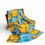 Thumbnail: Yellow ducky print fleece blanket