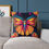 Thumbnail: Vibrant butterfly cushion, Colour & Chaos Home