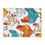 Thumbnail: Colorful Roosters and Hens pattern