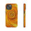 Thumbnail: Golden swirl phone case design