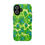 Thumbnail: Green and blue floral iPhone case