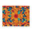 Thumbnail: Vibrant orange and blue floral print lunch bag