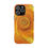 Thumbnail: Orange swirl iPhone case