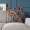 Thumbnail: Colorful paisley patterned throw pillow