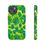 Thumbnail: Green and blue floral phone case