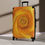 Thumbnail: Yellow swirl pattern suitcase