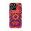 Thumbnail: Orange and purple abstract phone case