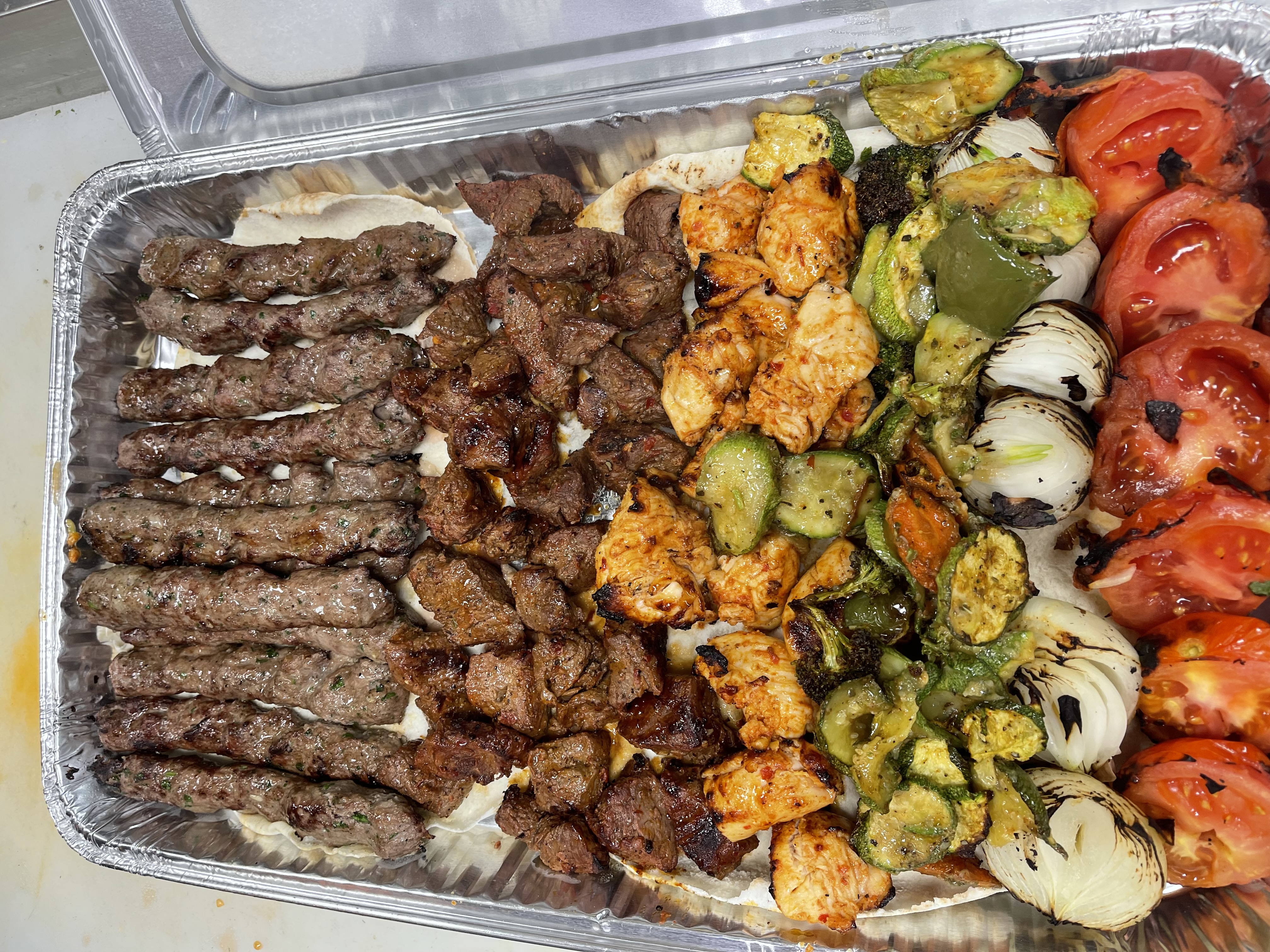 Arranged Food and Objects