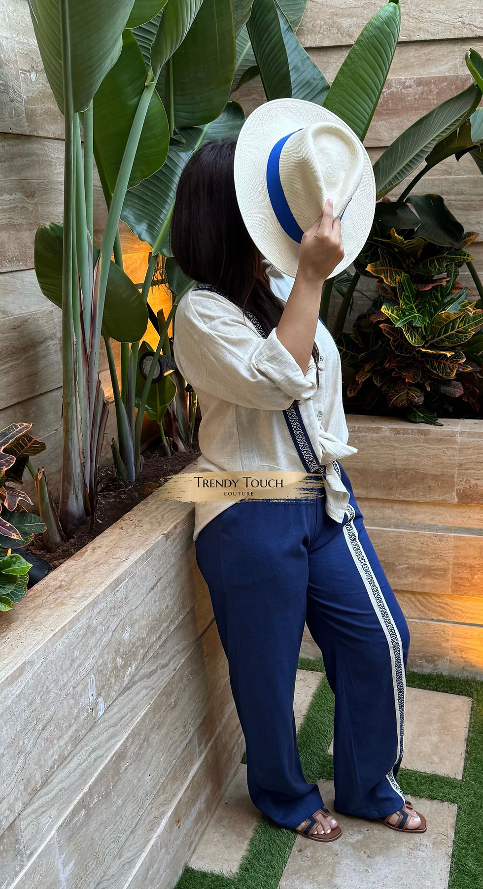 Miniature : Ensemble en lin 