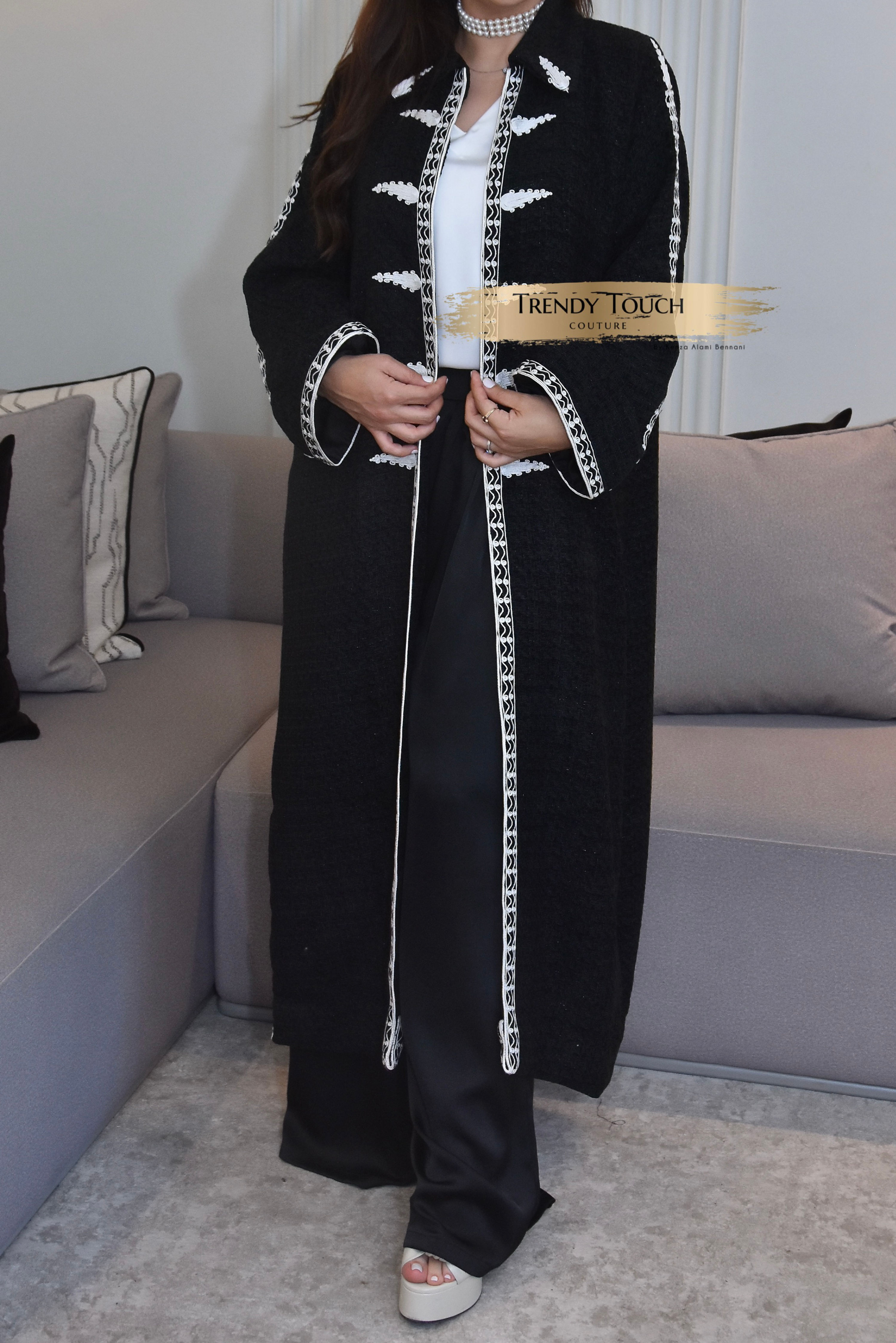 Set 3 pcs Kimono en tweed 