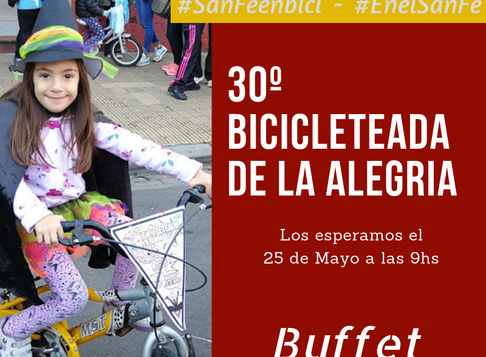 30º Bicicleteada de la Alegría