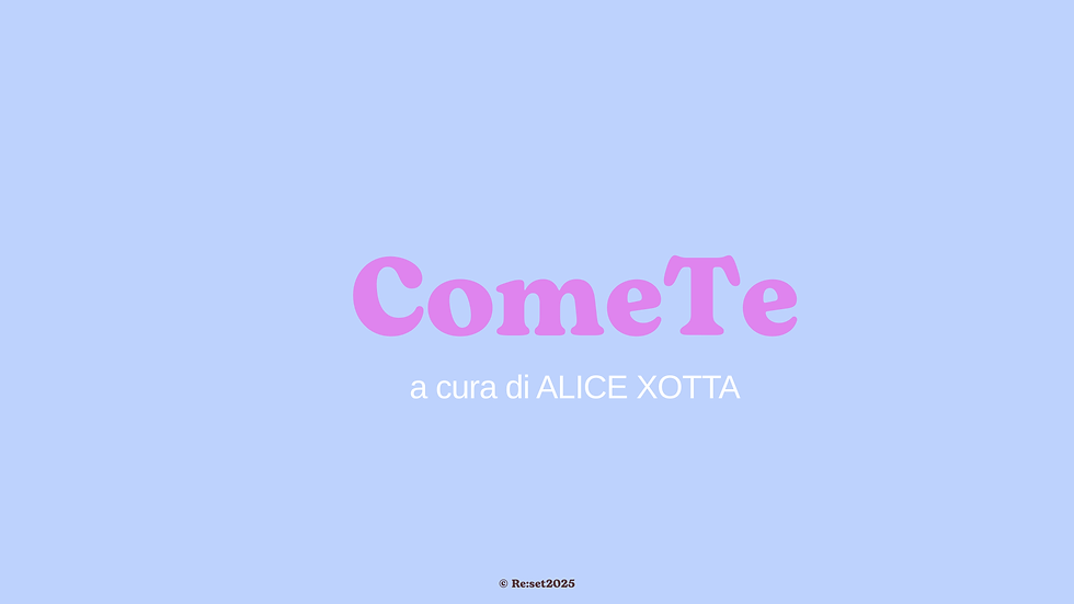 ComeTe di Alice Xotta