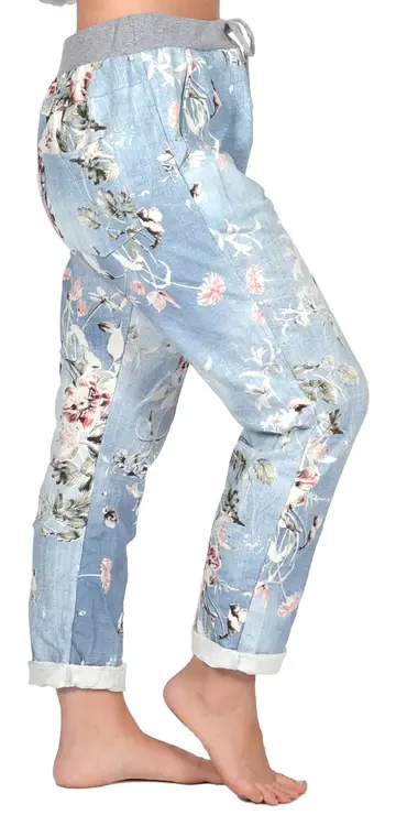 Floral Jeans