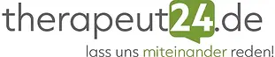 der Schriftzug bzw. Logo von Therapeut24.de