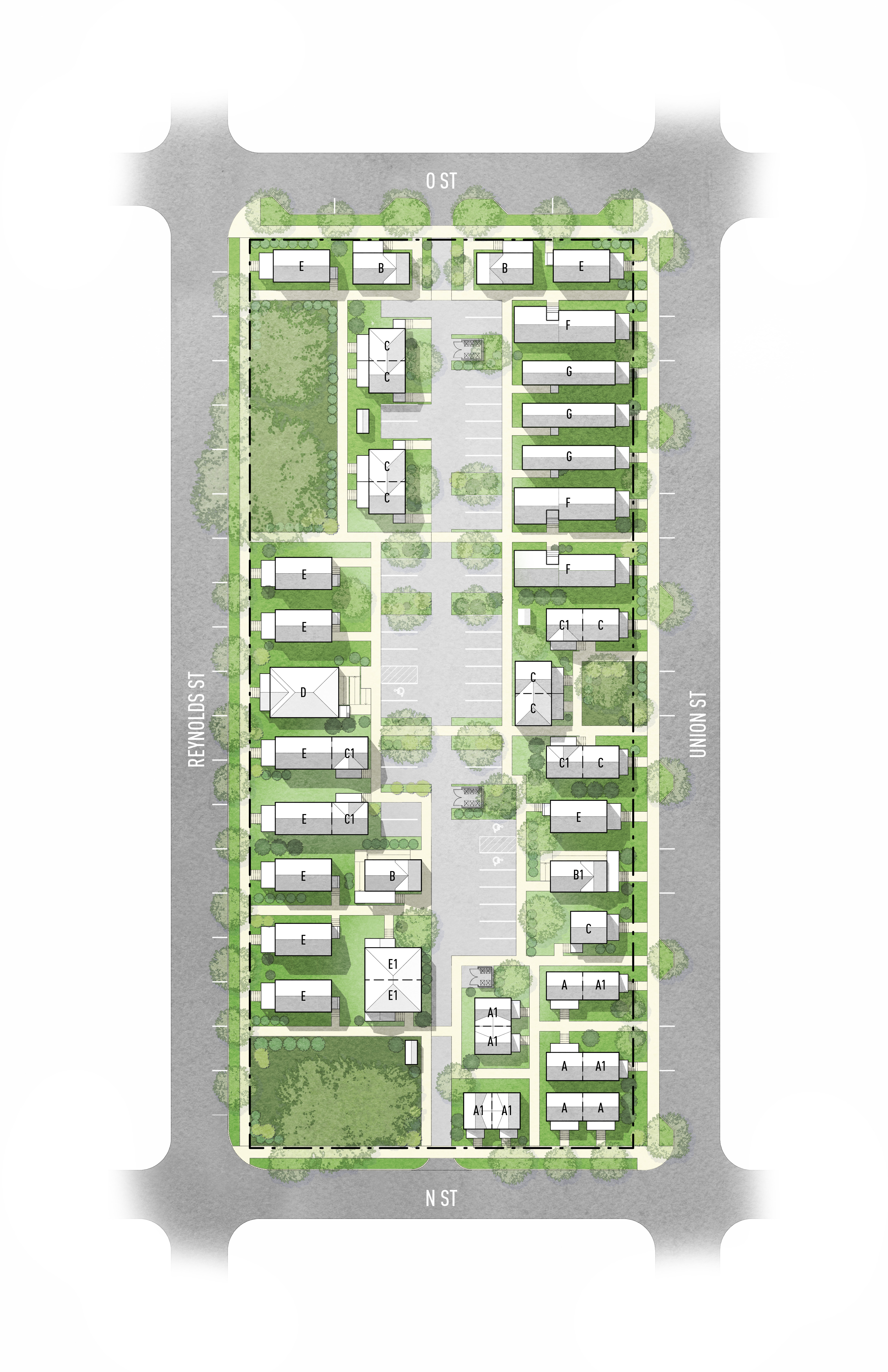 2024_06_18 Brunswick Cottages - Illustrative Site Plan - BASE FILE.jpg