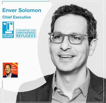 Enver Solomon, Chief Executive of the Refugee Council