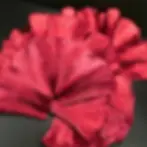 Thumbnail: 1/2Yards Metallic Lustrous Ruffle Pleat Trims Crinkle Organza Lace Fabric for