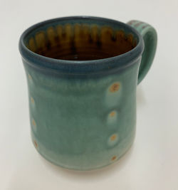 Dots Mug Green