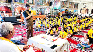 पूज्य शदाणी दरबार में आयोजित राष्ट्र सर्वोपरि शिविर बोले मुख्य वक्ता अमित चिमनानी