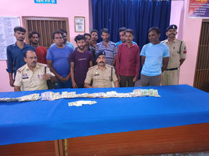 बावन पत्ती का दांव लगाते 03 प्रकरणों में 11 आरोपी पुलिस के हत्थे चढ़े....