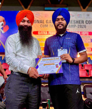 रायपुर के राजवीर सिंह छाबड़ा राष्ट्रीय गतका रेफरी बने, छत्तीसगढ़ का बढ़ाया गौरव....