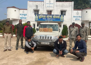 बोलेरो से ढाई लाख का गांजा जब्त...