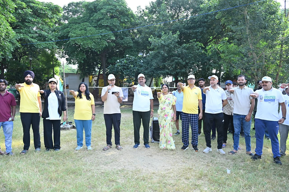 स्वच्छता ही सेवा एवं सेवा संकल्प अभियान के तहत नगर निगम मुख्यालय में श्रमदान...