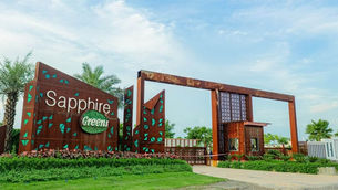 सफायर ग्रीन्स के क्लब हाउस में प्राण प्रतिष्ठा समारोह को लेकर हुई मीटिंग...