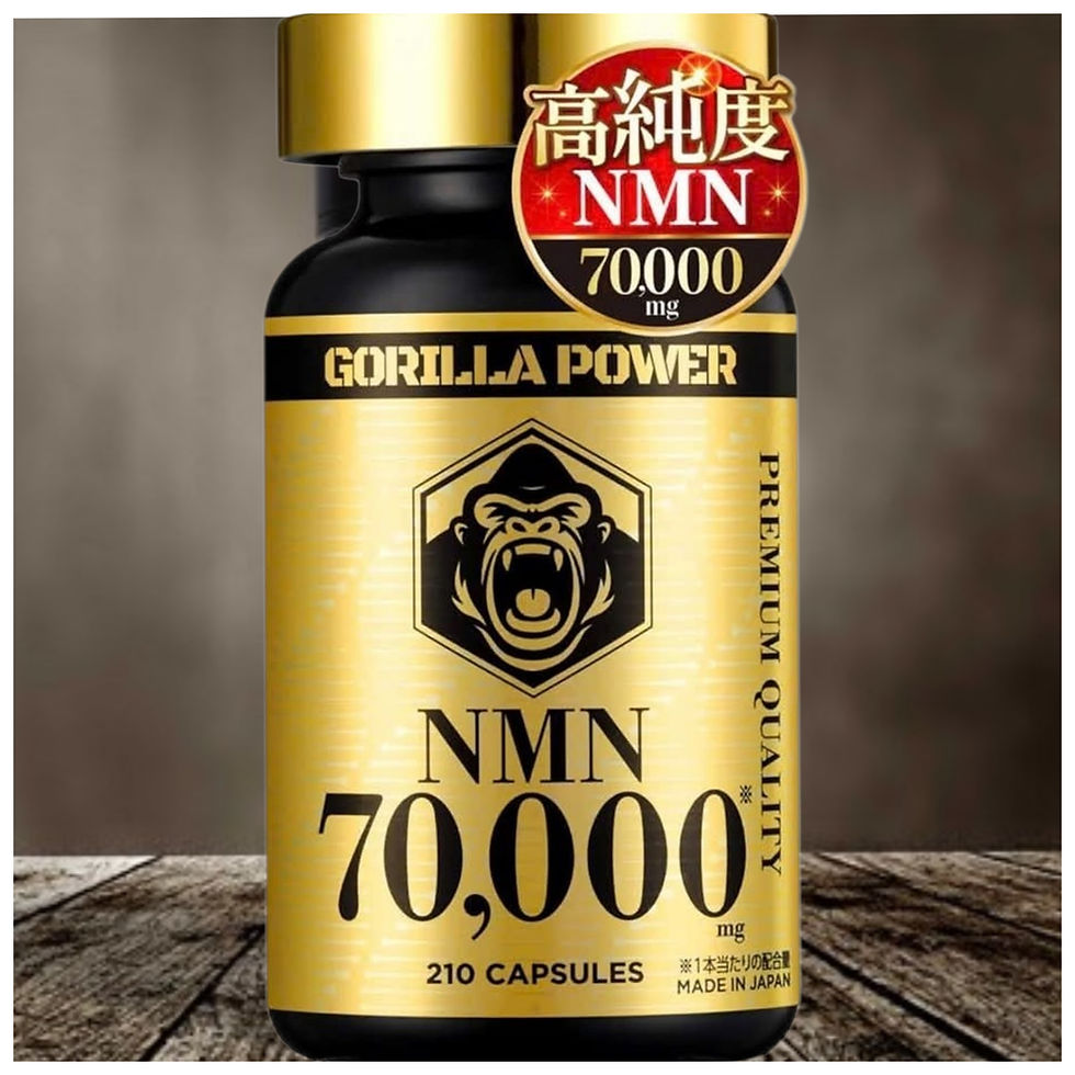 Прев'ю: Новинка! Gorilla Power NMN 70000 мг Преміум-якість висока чистота 99,9%, Японія 