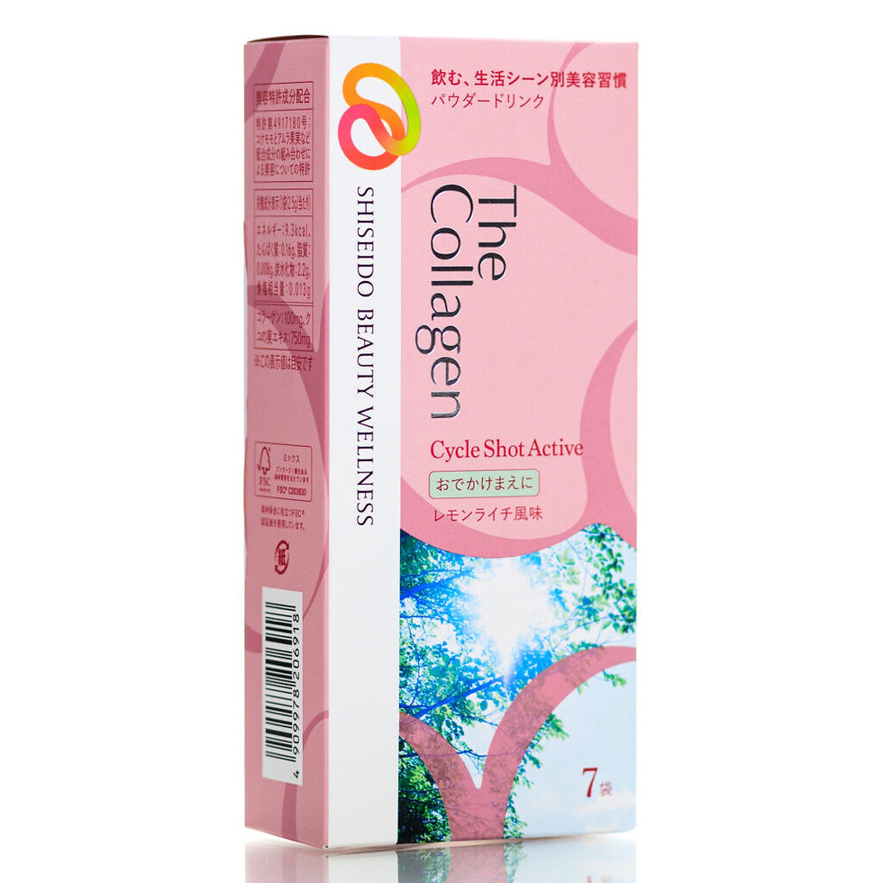 Морський колаген з ягодами годжі Shiseido The Collagen Cycle Shot Active, Японія