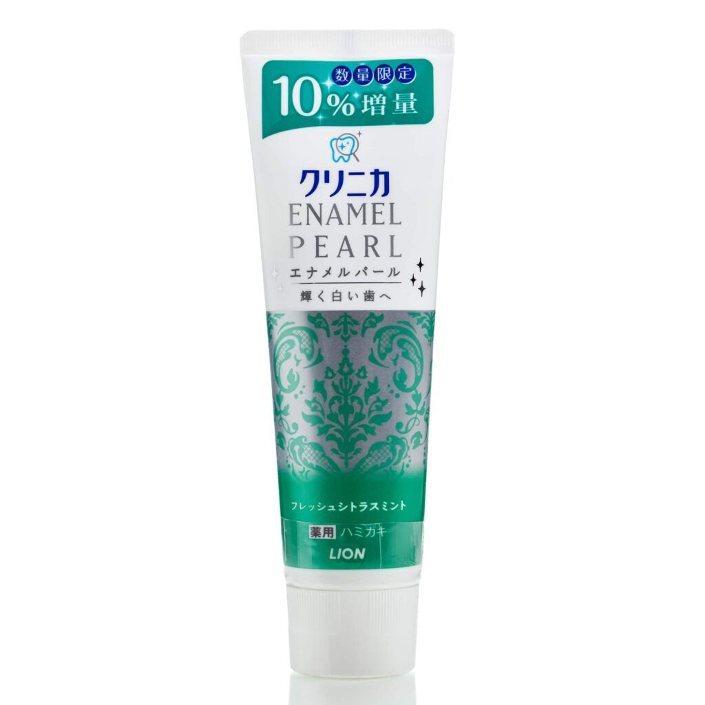 Відбілююча зубна паста з цитрусовим ароматом LION Clinica Enamel Pearl, Японія 