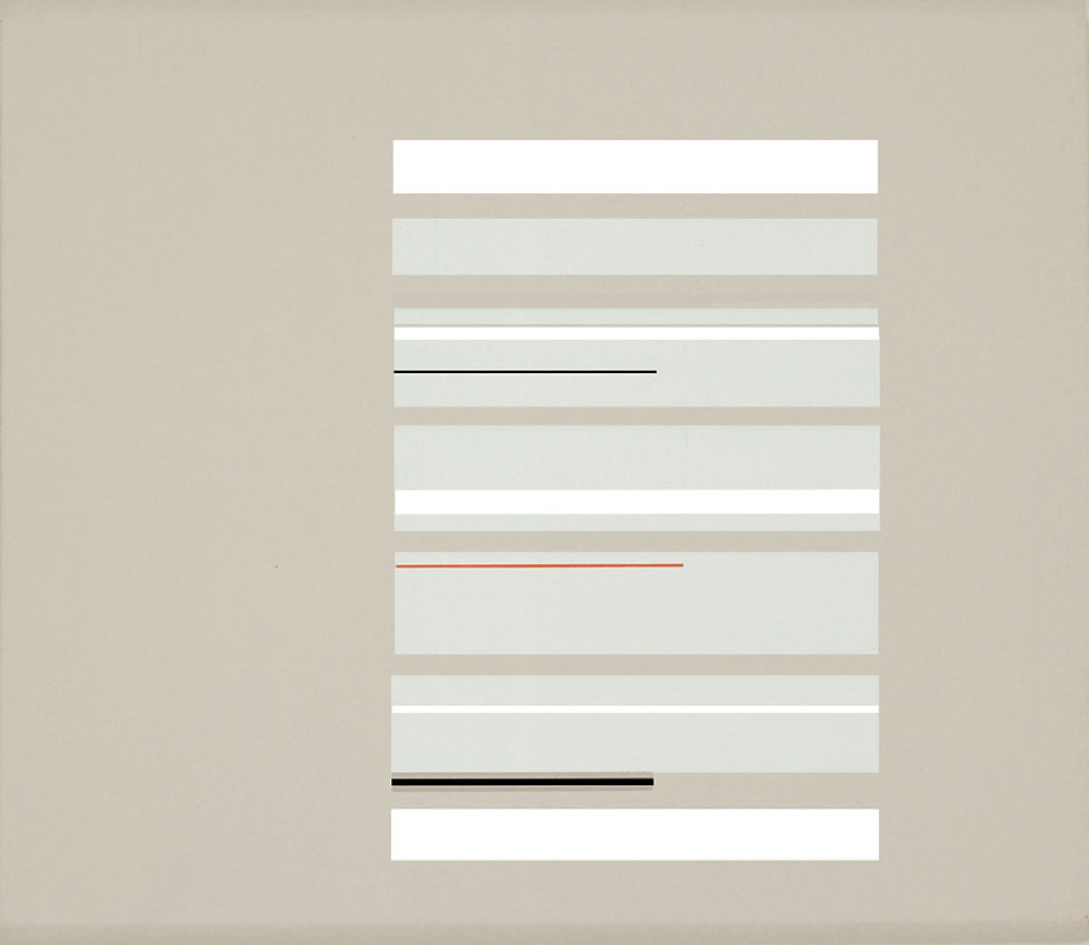 One One Four 油彩、畫布 63.5 x 76.2cm 1968-74