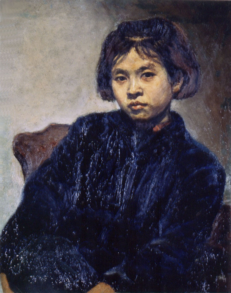 李加兆 K小姐1 油彩、畫布 56 x 44cm 1969