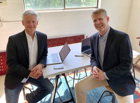 Scott James and Fred Bruner, co-founders of ReadyPod