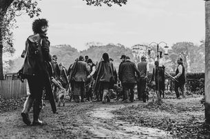 the pop up photographer - country shooting - tips on how to join the fieldsports community - shooting girl with an afro blog uk