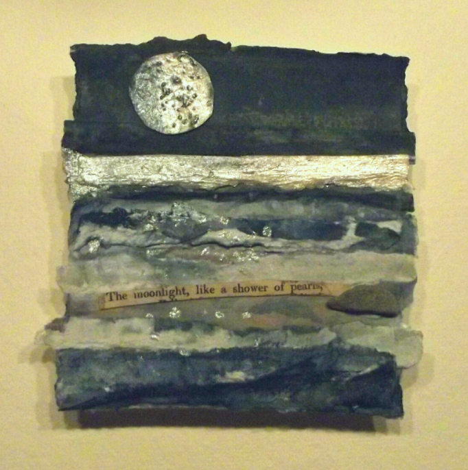 Fragments l - Mixed media collage